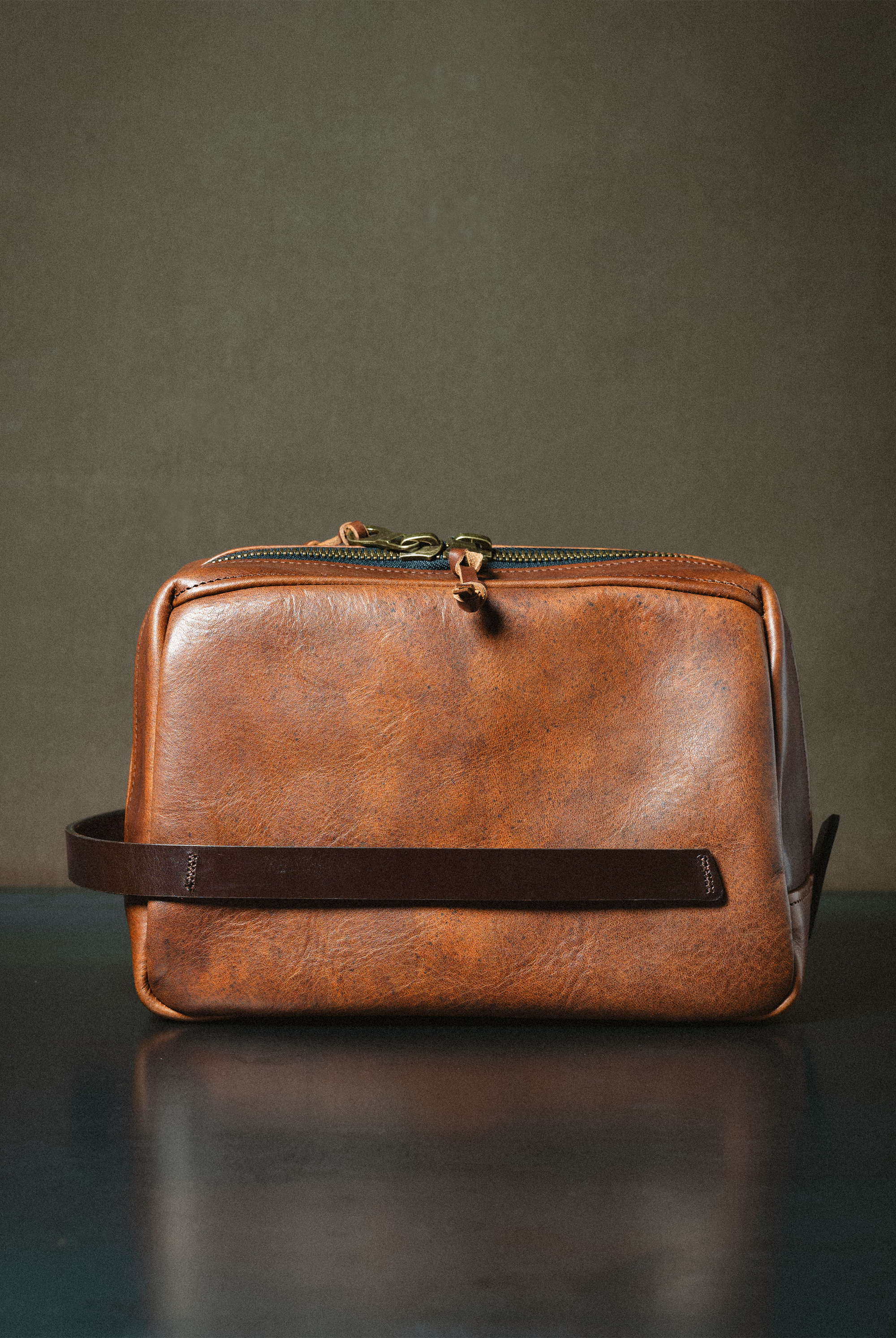 Dopp Kit -  Cognac Nemesis