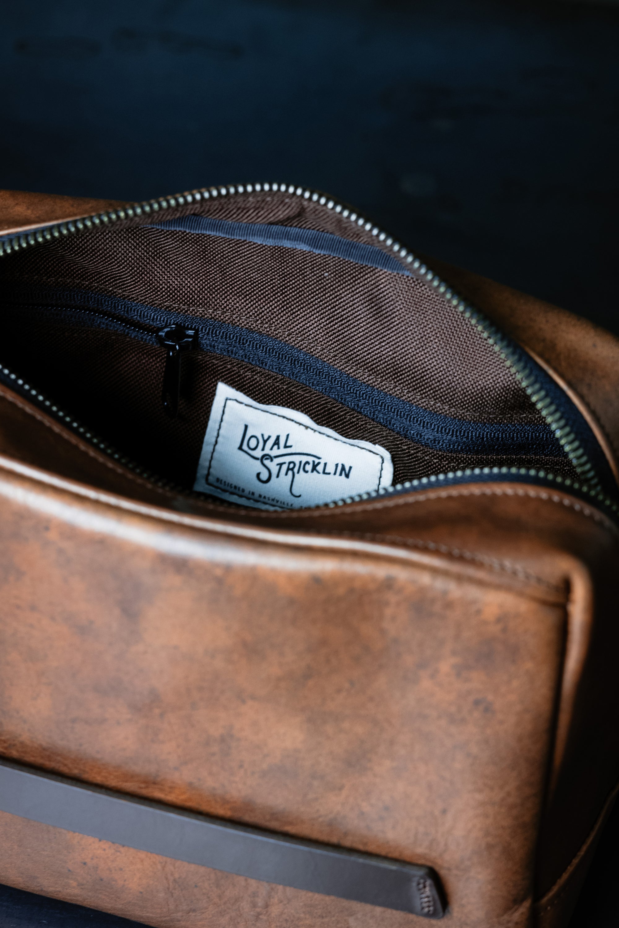 Dopp Kit -  Cognac Nemesis