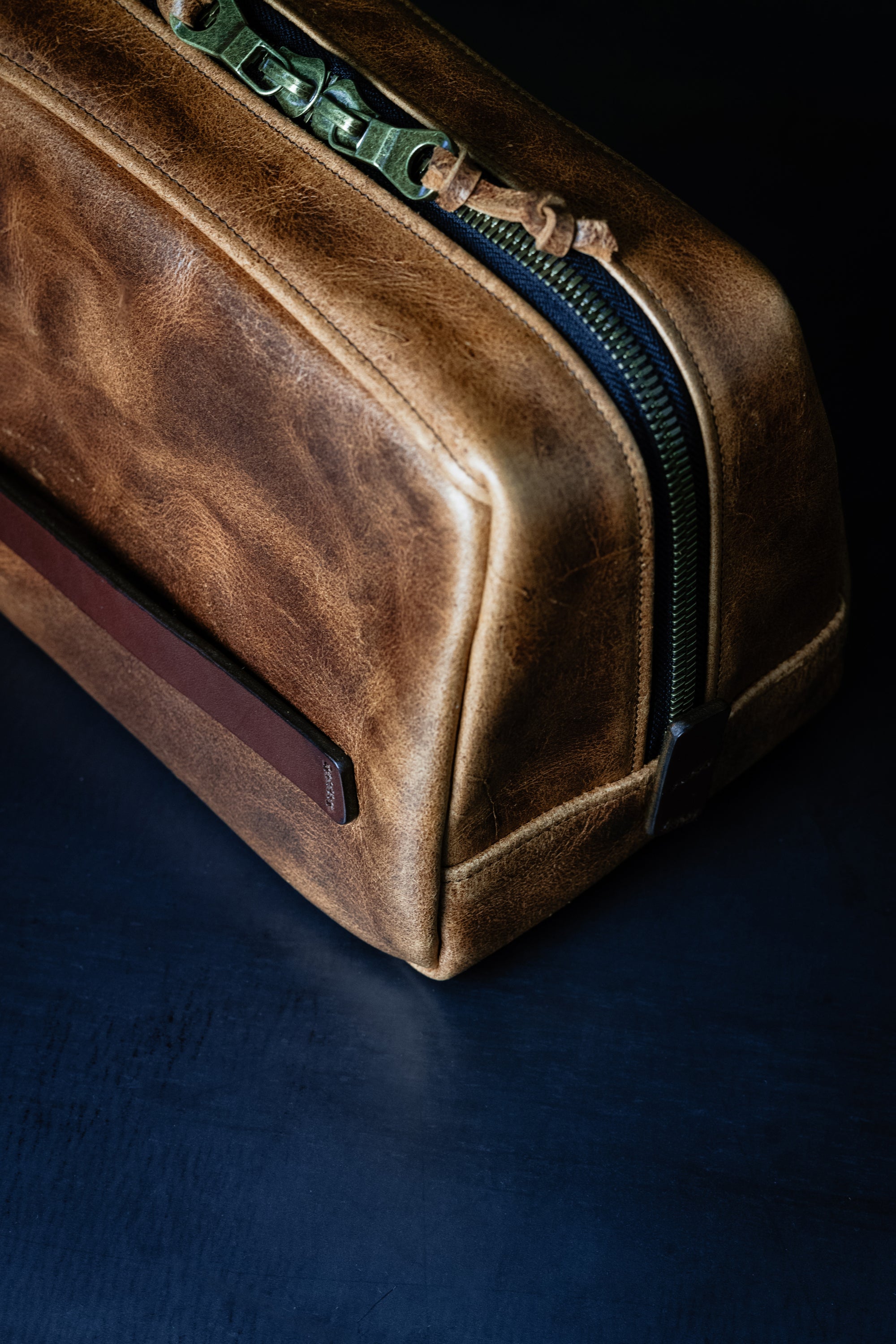 Dopp Kit -  CF Stead Waxed Flesh