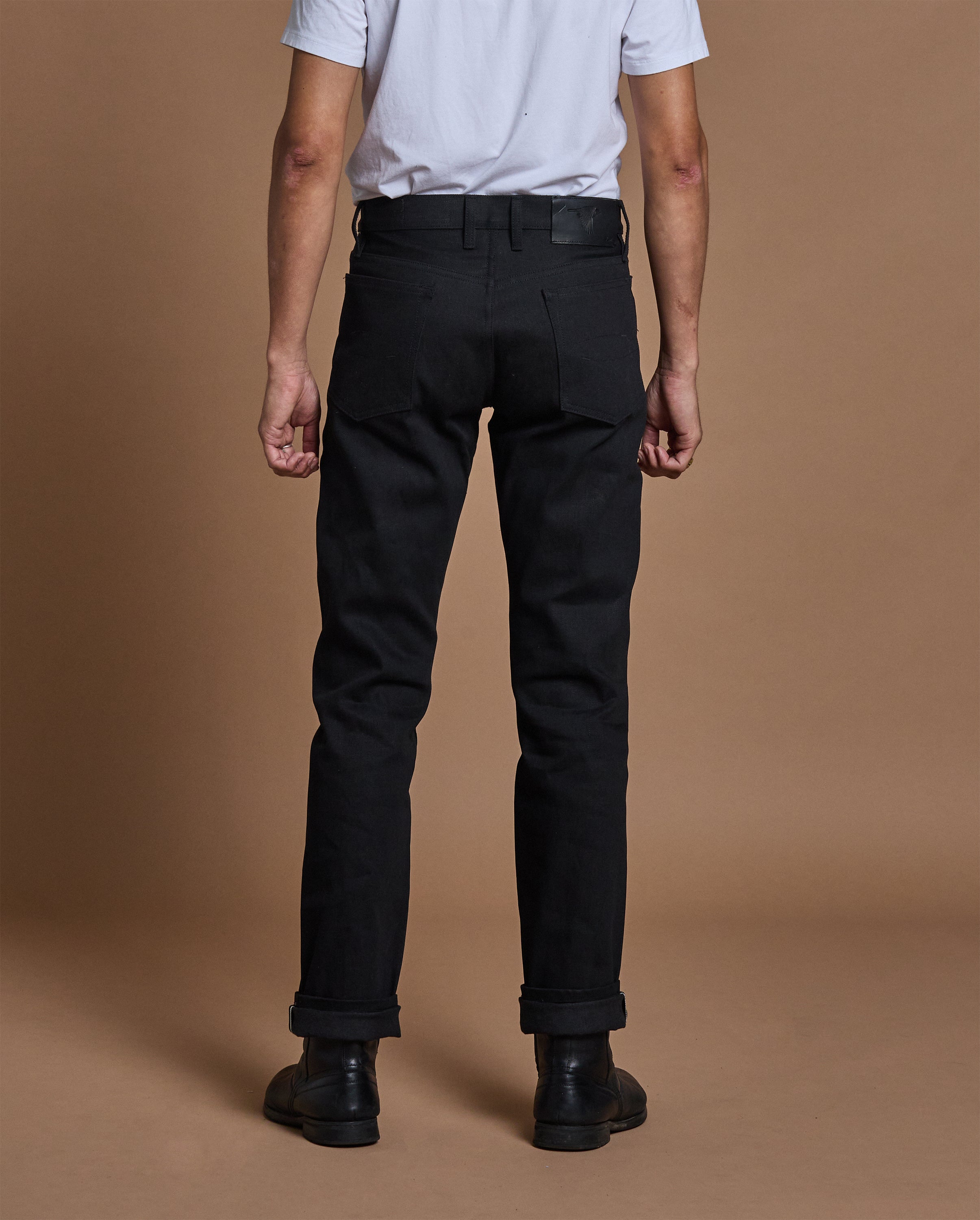 Denim - SLM fit - Black Nihon Menpu - FINAL SALE