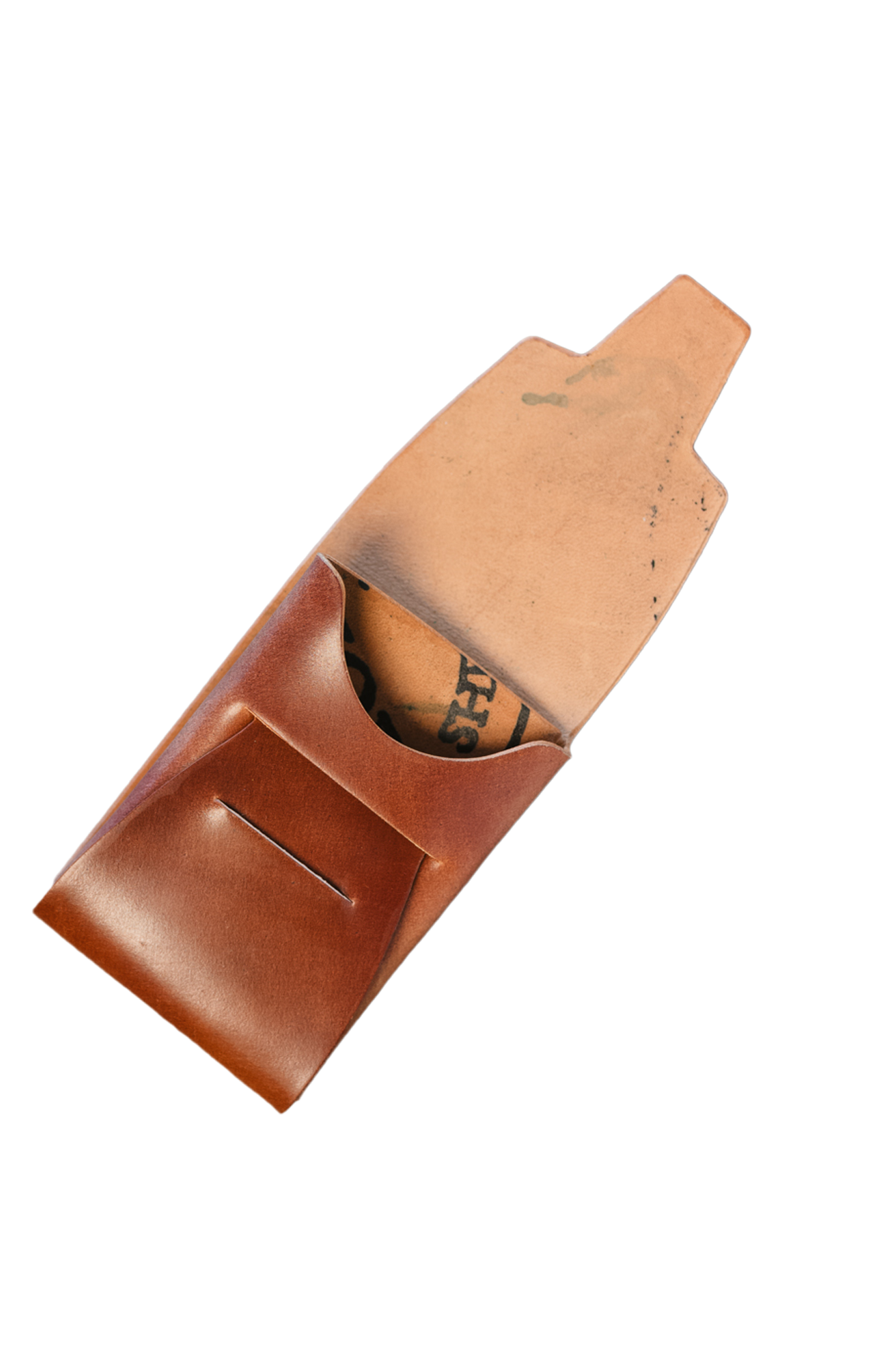 Johnny Slim - Marbled Garnet Horween Shell Cordovan