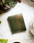 Johnny Wallet - Green Marbled Horween Shell Cordovan