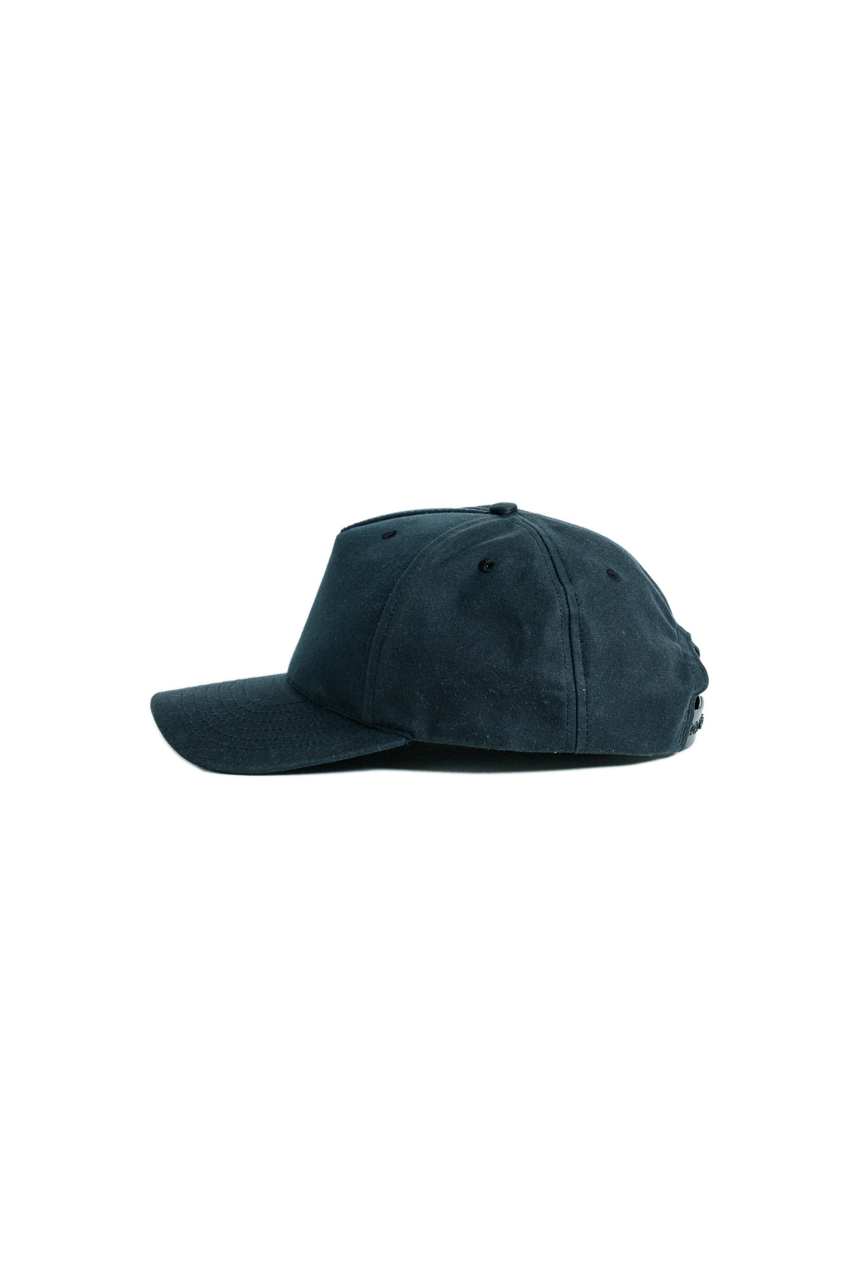 Waxed Canvas Cap - Black - Early July Delivery