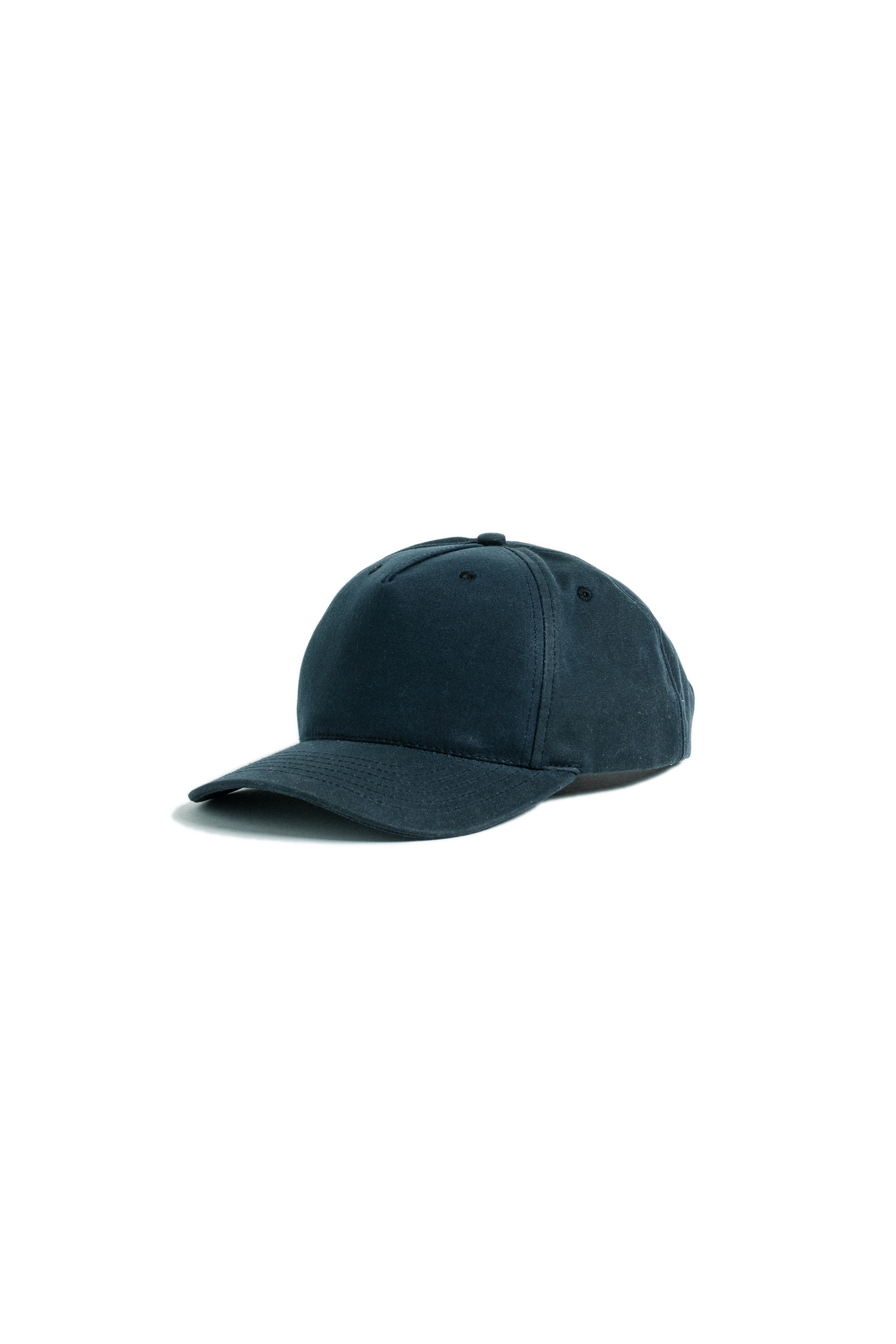 Waxed Canvas Cap - Black - Early July Delivery