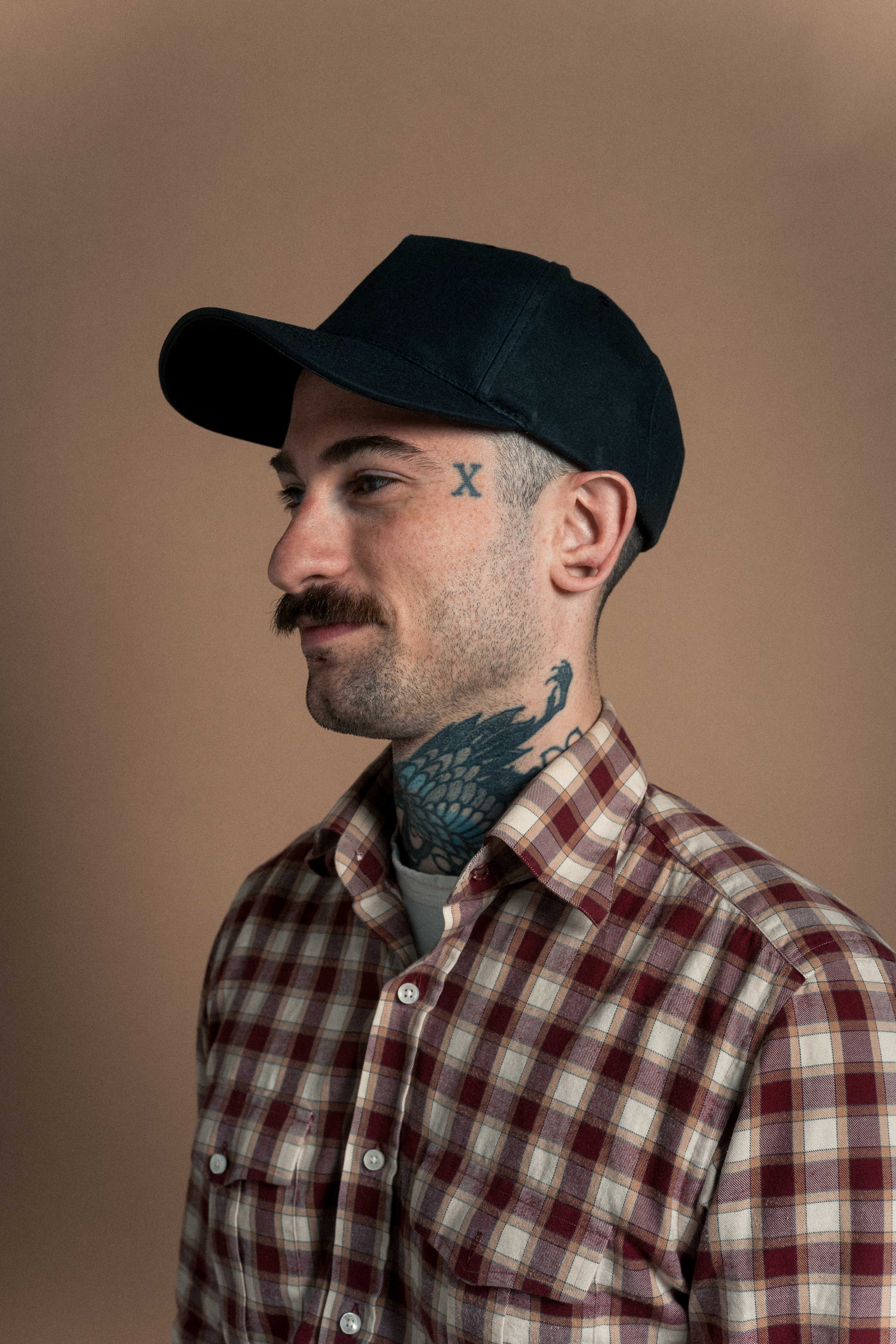 Waxed Canvas Cap - Black - Early July Delivery
