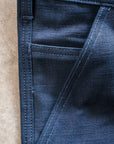 Work Trouser - 14oz Kuroki Indigo Slub Canvas