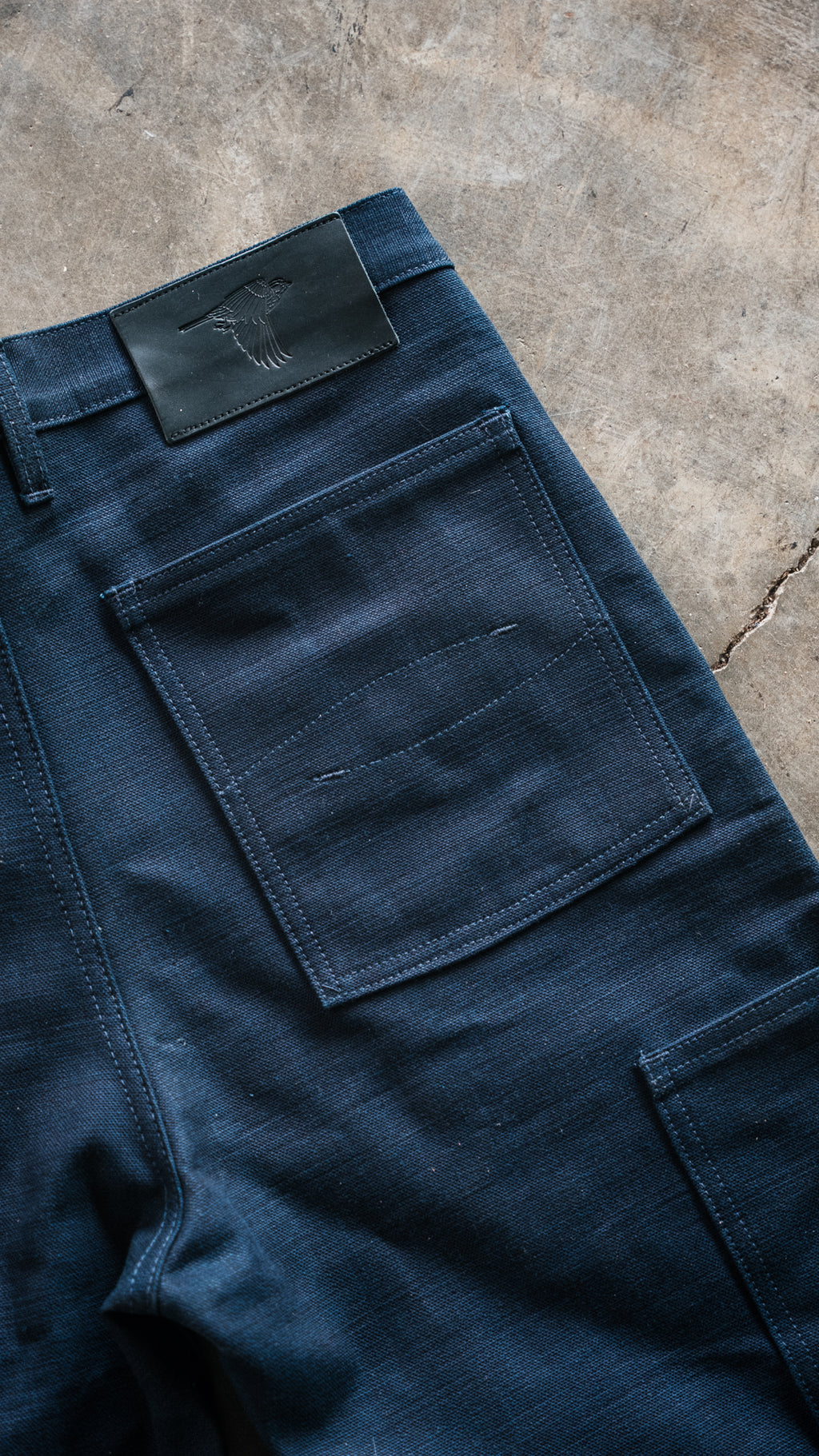 Work Trouser - 14oz Kuroki Indigo Slub Canvas – Loyal Stricklin