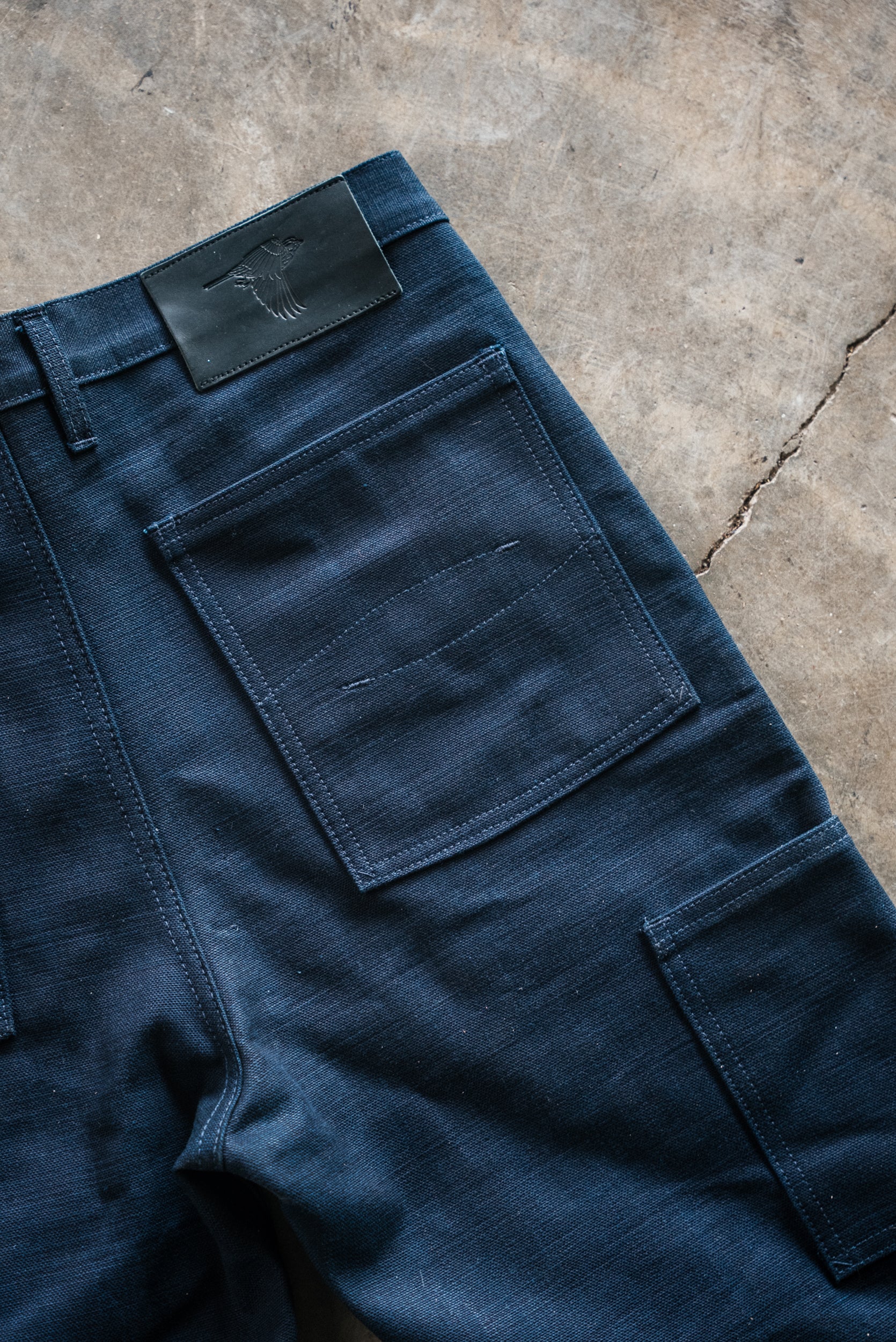 Work Trouser - 14oz Kuroki Indigo Slub Canvas