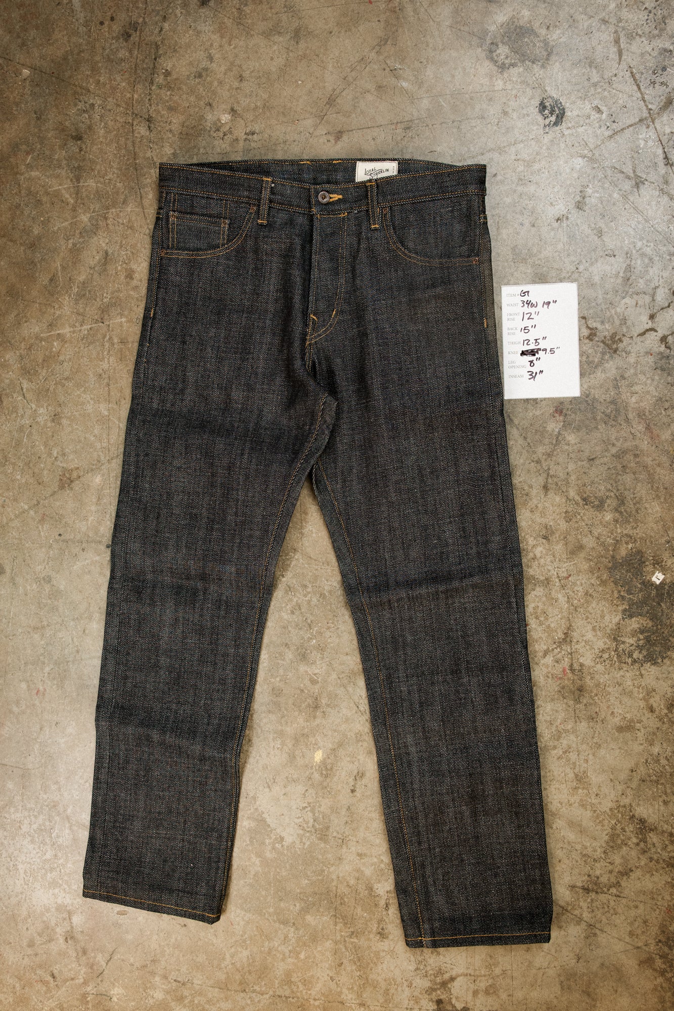 item G - 21oz TPR fit - 34 x 31