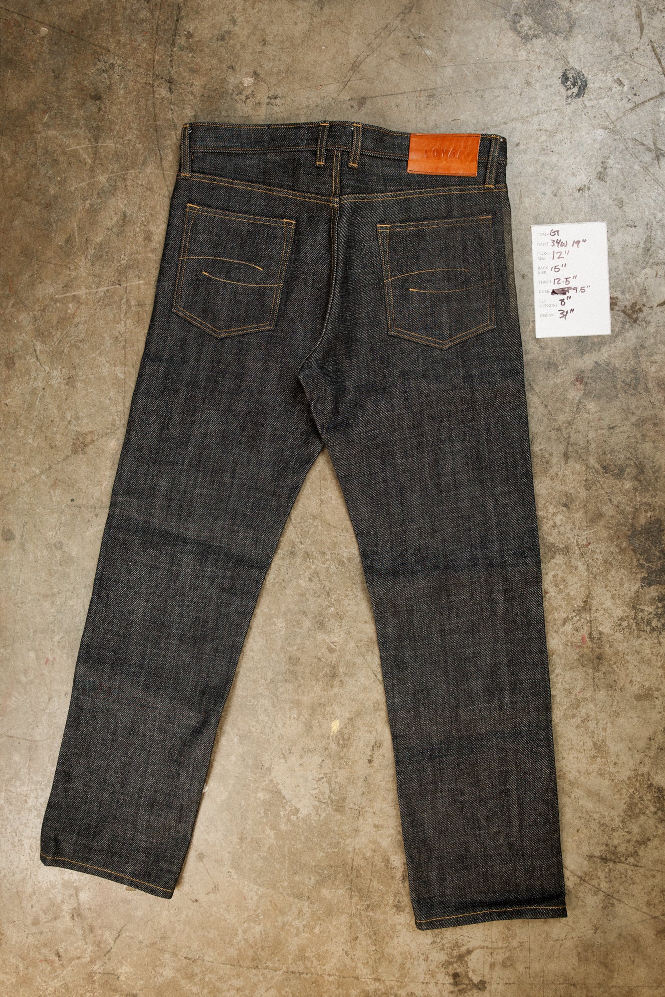 item G - 21oz TPR fit - 34 x 31