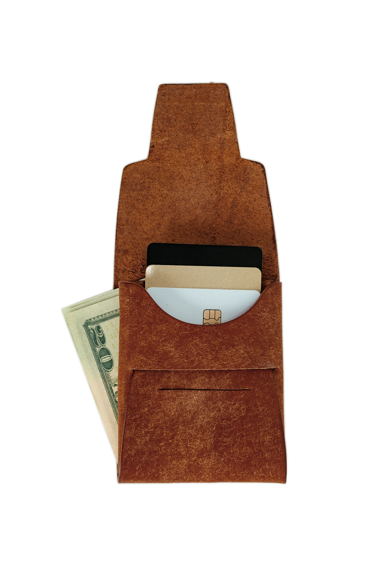 Johnny Wallet - Heavy Duty Cognac Pueblo
