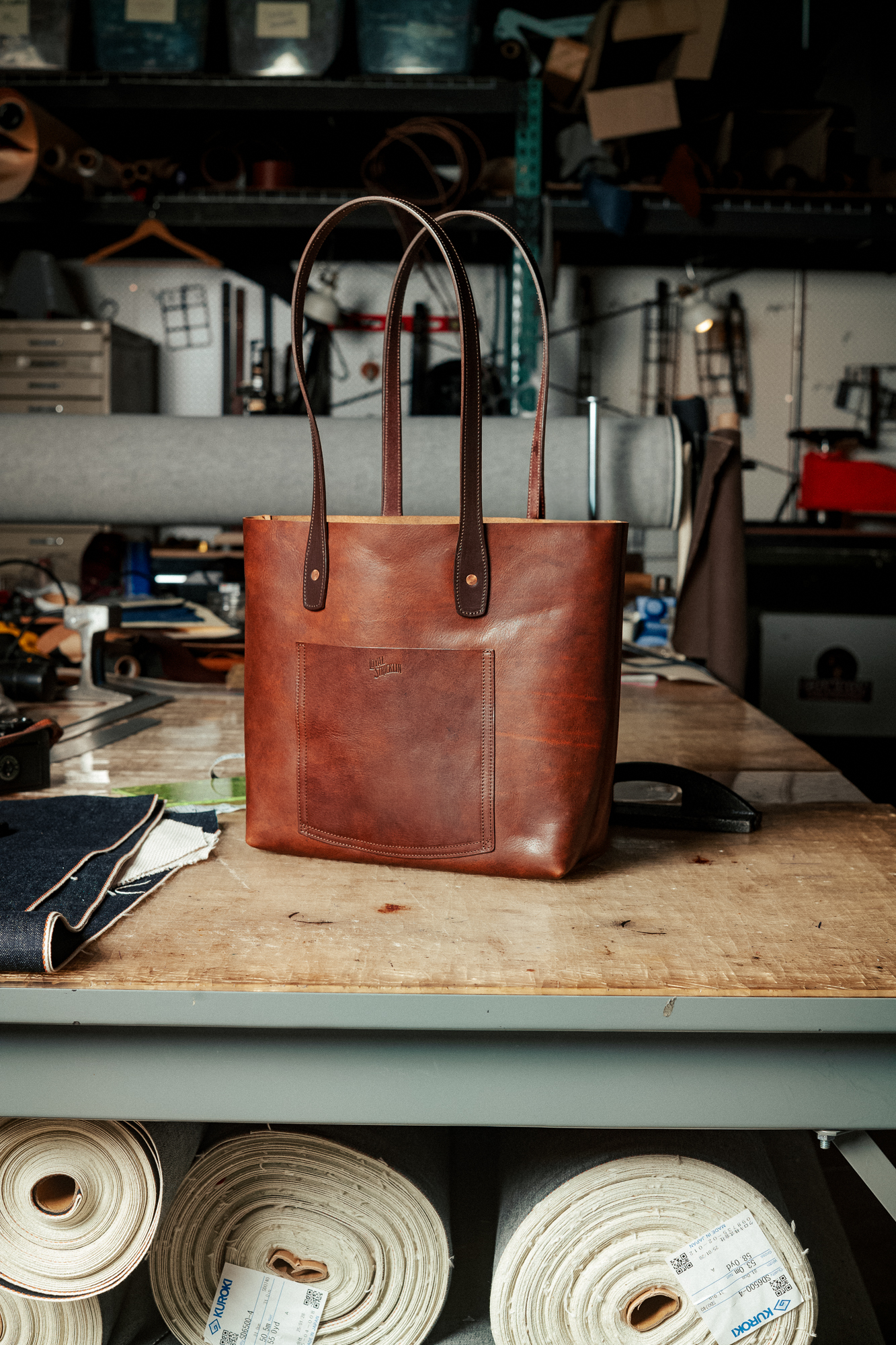 Julia Tote - Cognac Nemesis
