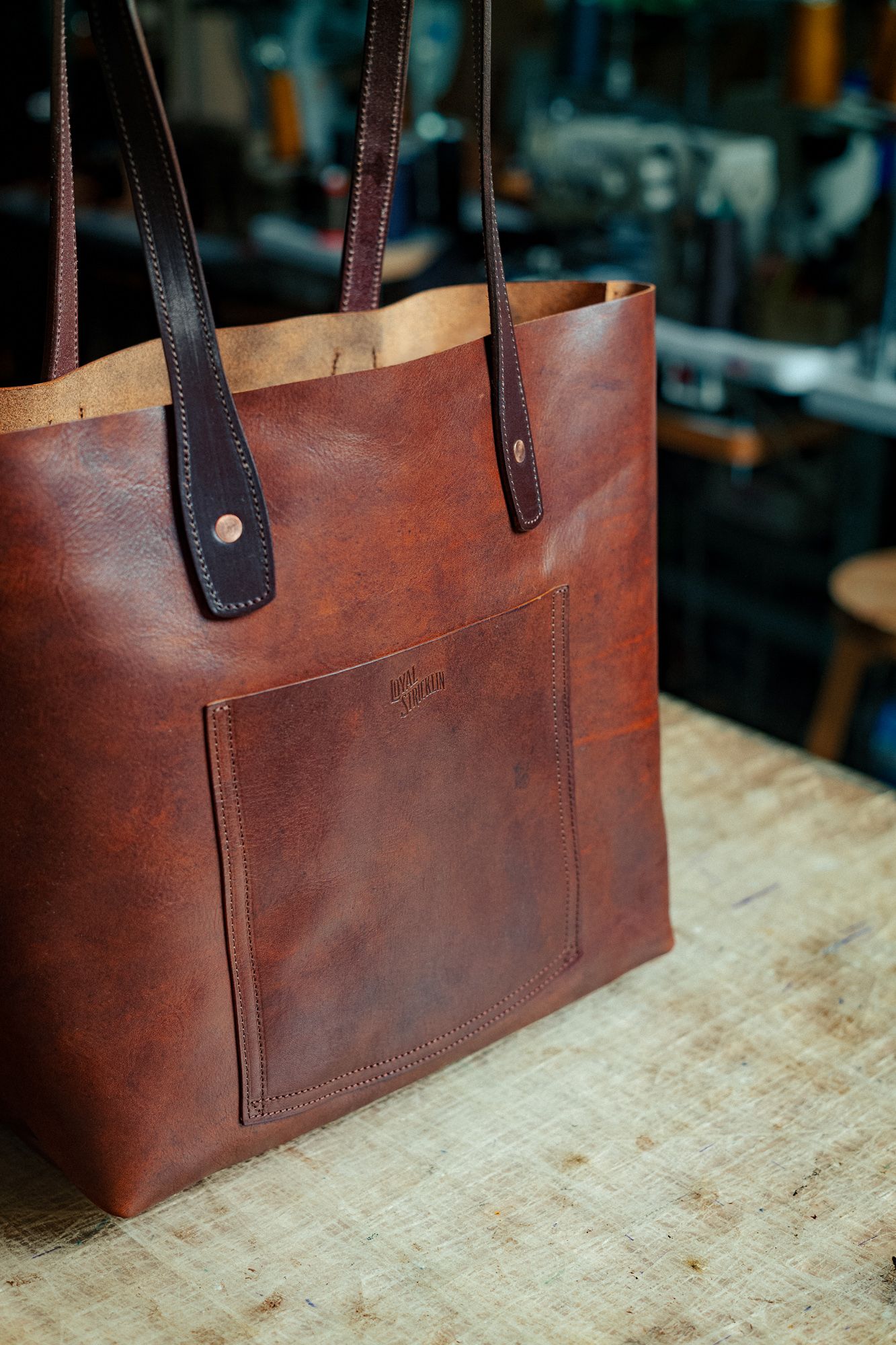 Julia Tote - Cognac Nemesis