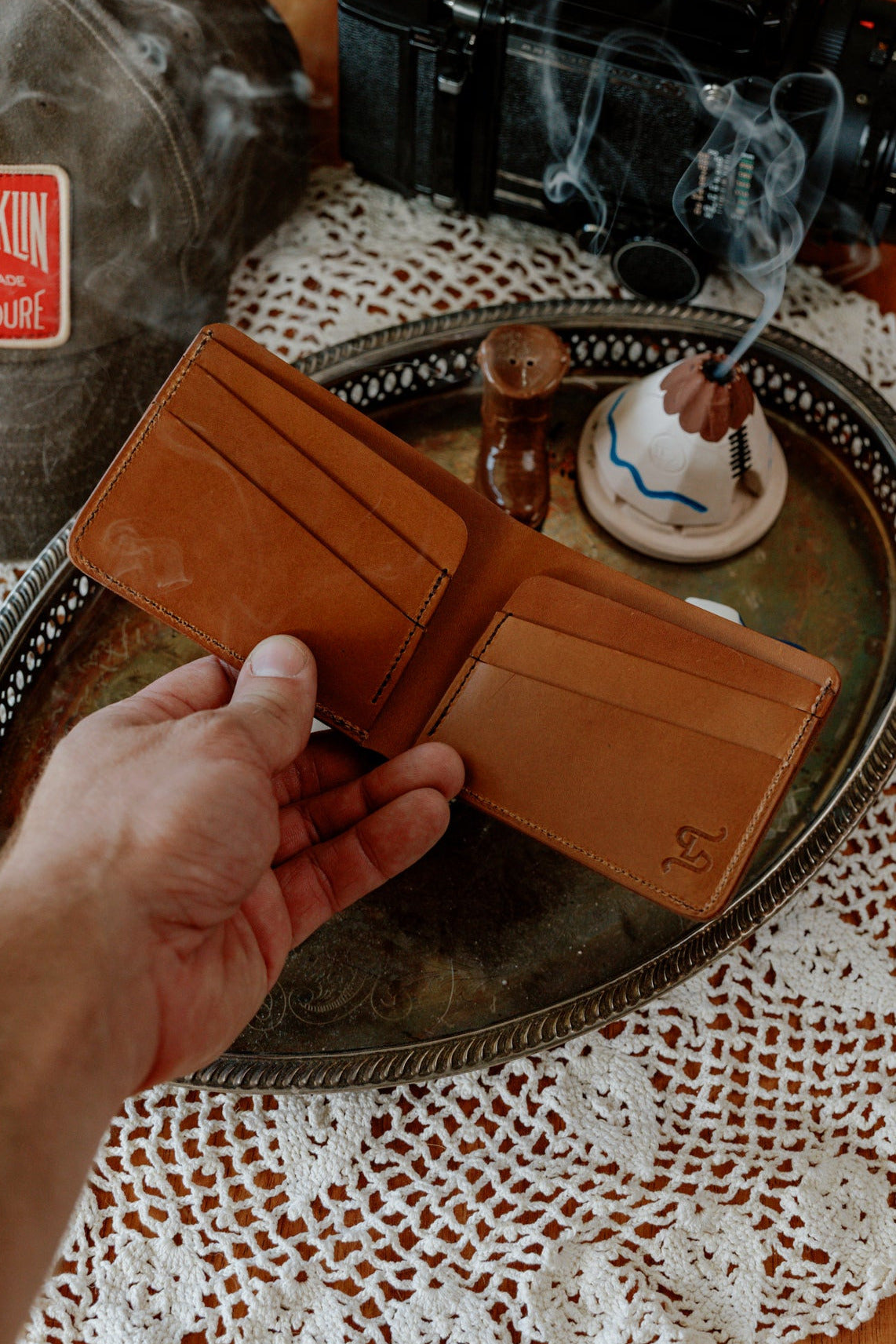 Klein Wallet Tobacco