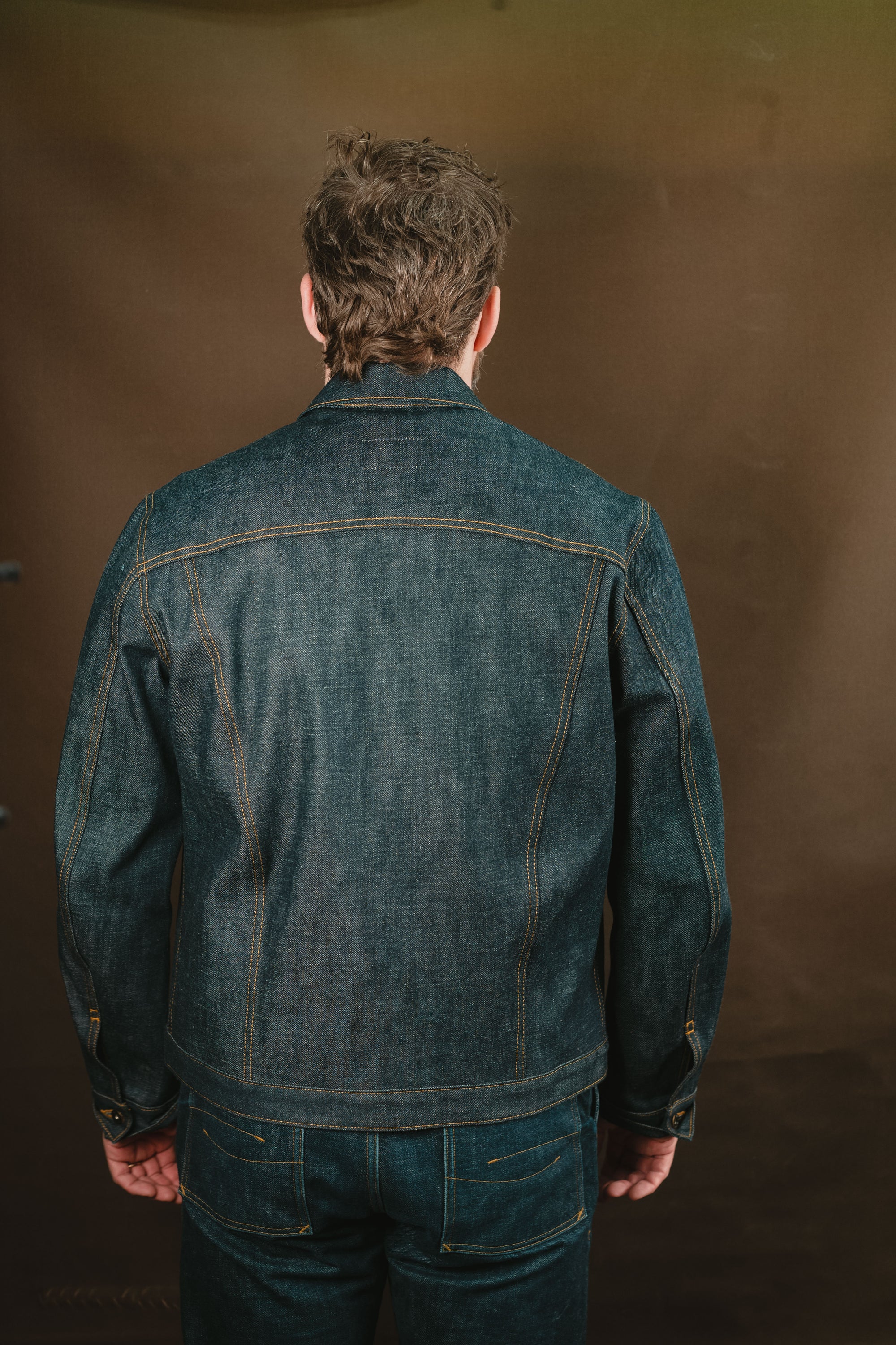 Wayman Jacket - Kuroki 15oz SLUBDOT Selvedge Denim