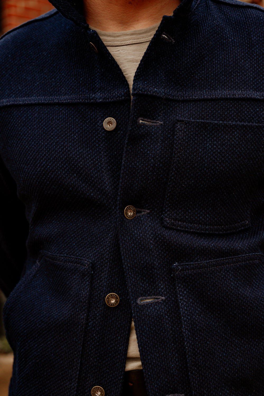 Wayman Jacket - 12oz Indigo Sashiko