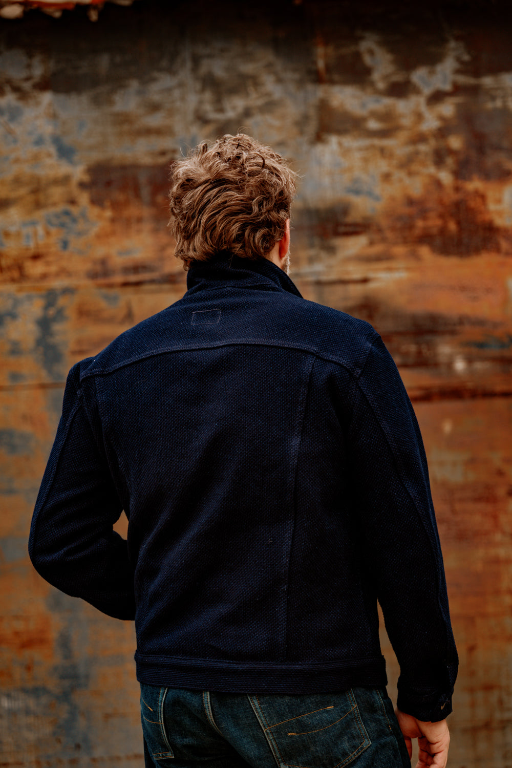 Wayman Jacket - 12oz Indigo Sashiko