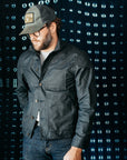 Wayman Jacket - Navy - Waxed Canvas - FINAL SALE