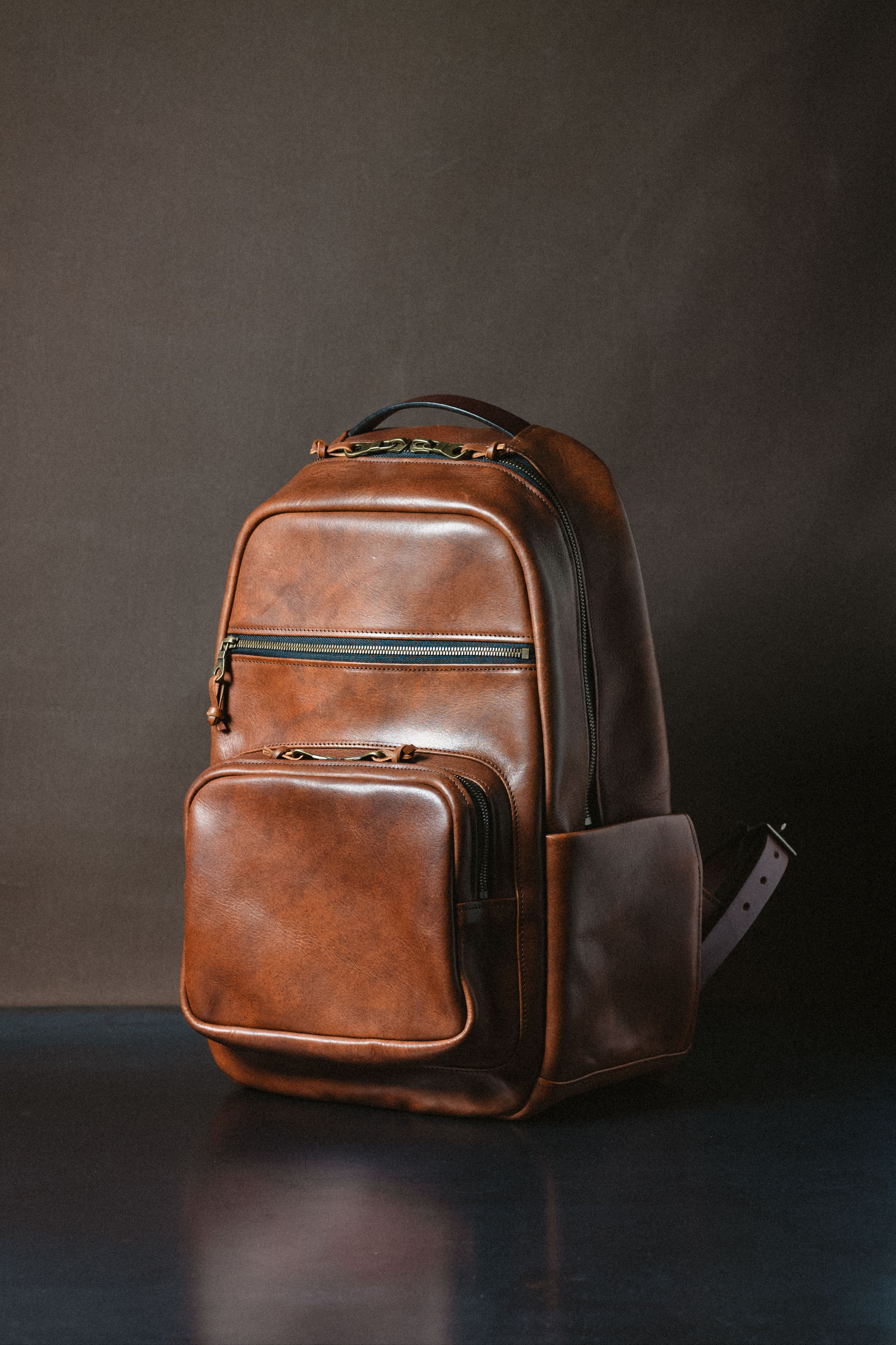 Field Pack - Badlassi Carlo Cognac Nemesis Leather