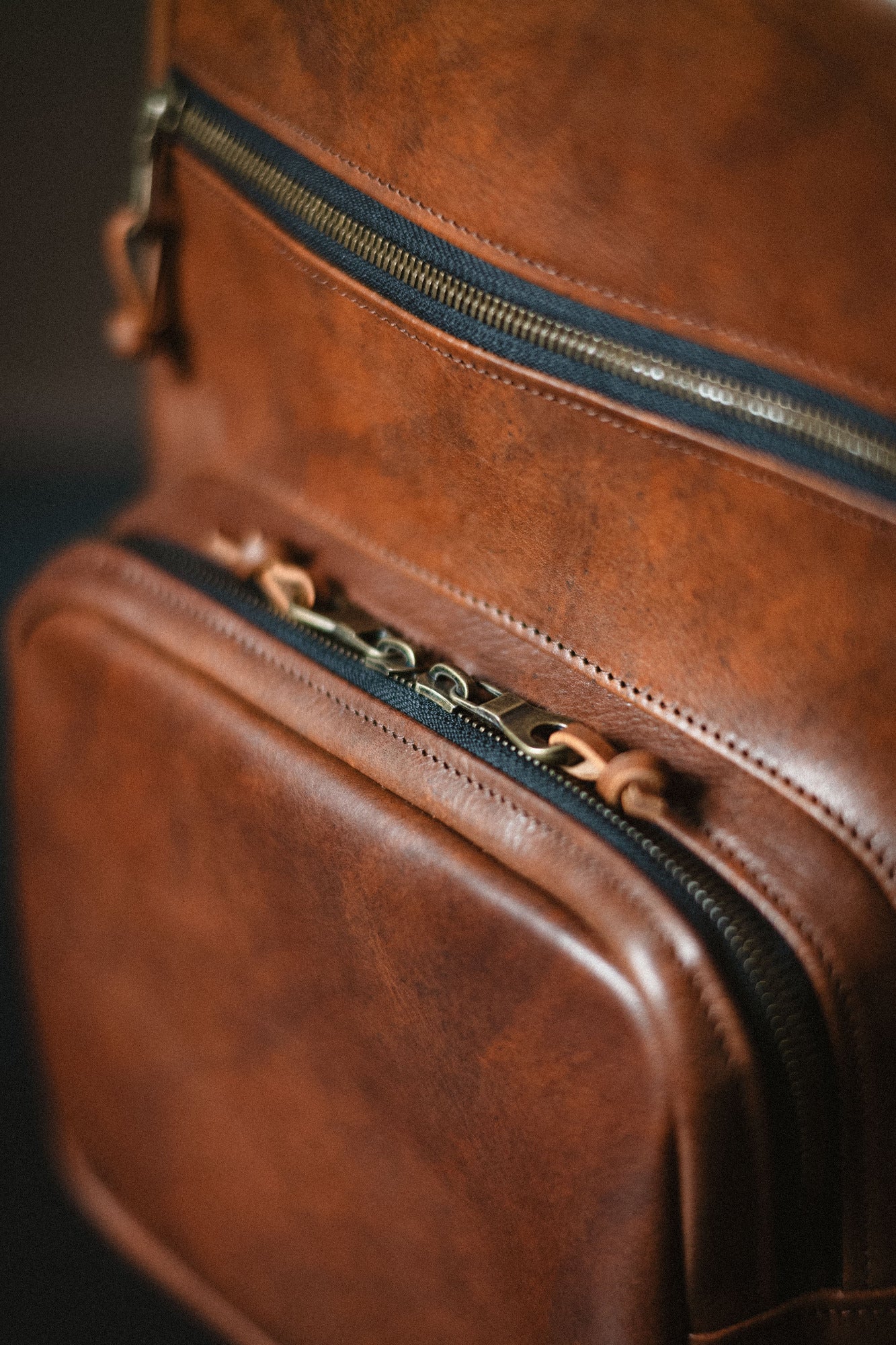 Field Pack - Cognac Nemesis Leather