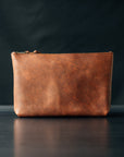 Dylan Zip Pouch - LARGE - Badalassi Carlo Cognac Nemesis