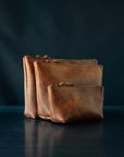 Dylan Zip Pouch - SMALL - Badalassi Carlo Cognac Nemesis