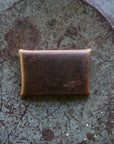 Envelope Wallet - CF Stead Waxed Flesh-out Suede