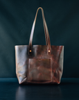 Julia Tote - Horween Tan Chromexcel - sample