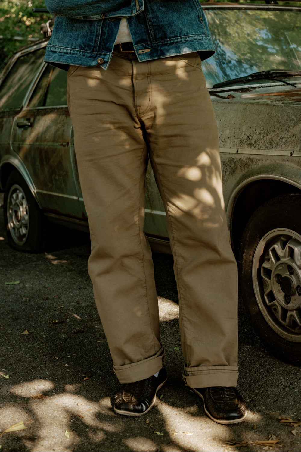Holden Straight Leg Rinsed Selvedge Canvas