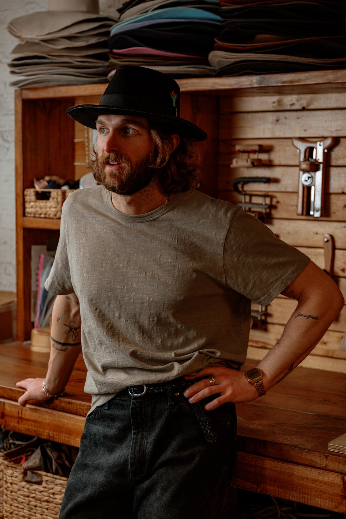 Classic Tee Sage Slub