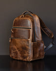 Day / Field Pack Hybrid -  Cf Stead Waxed Flesh-out Suede