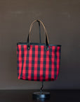 Market Tote - Buffalo Check