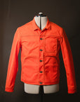 Wayman Jacket - Safety Orange - Waxed Canvas - Medium - Experiment