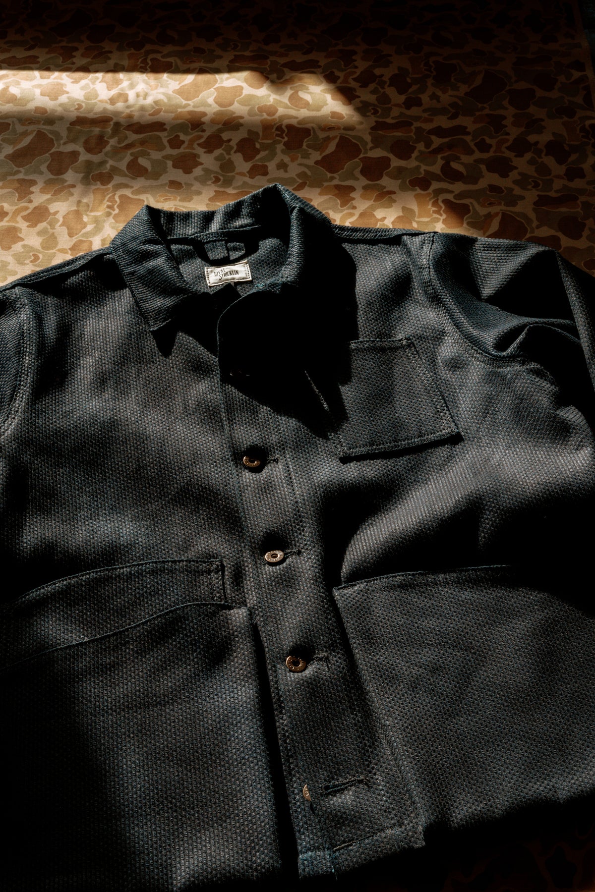Amos Chore Coat - 12oz Indigo Sashiko