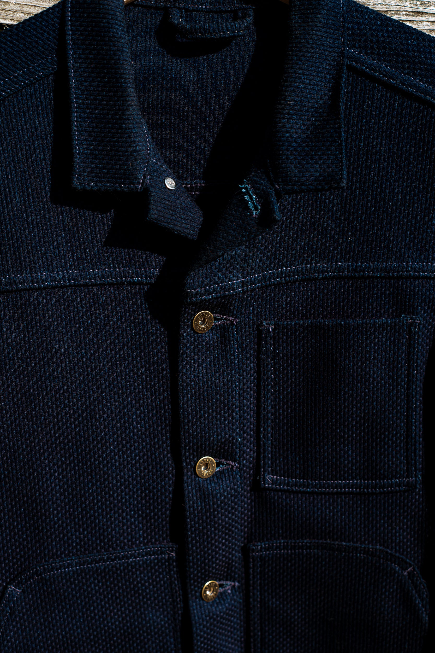 Wayman Jacket - 12oz Indigo Sashiko