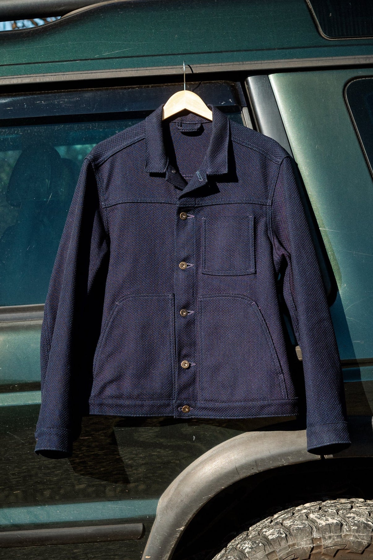 Wayman Jacket - 12oz Indigo Sashiko