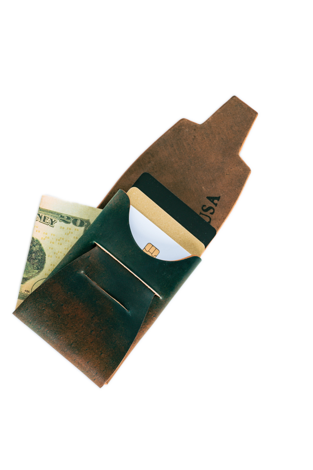 Johnny Slim - Marbled Horween Shell Cordovan