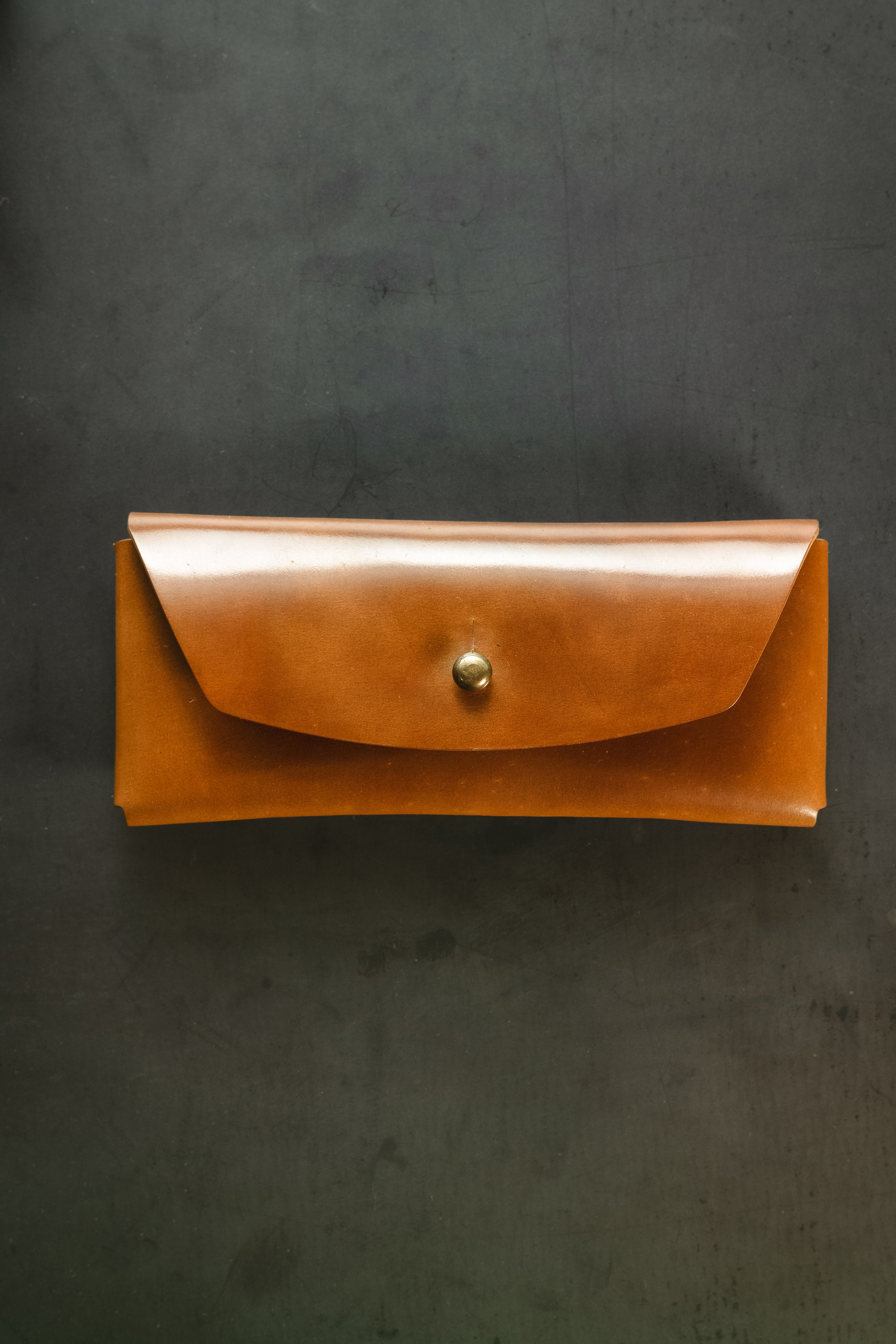 Glasses Case - Bourbon Horween Shell Cordovan