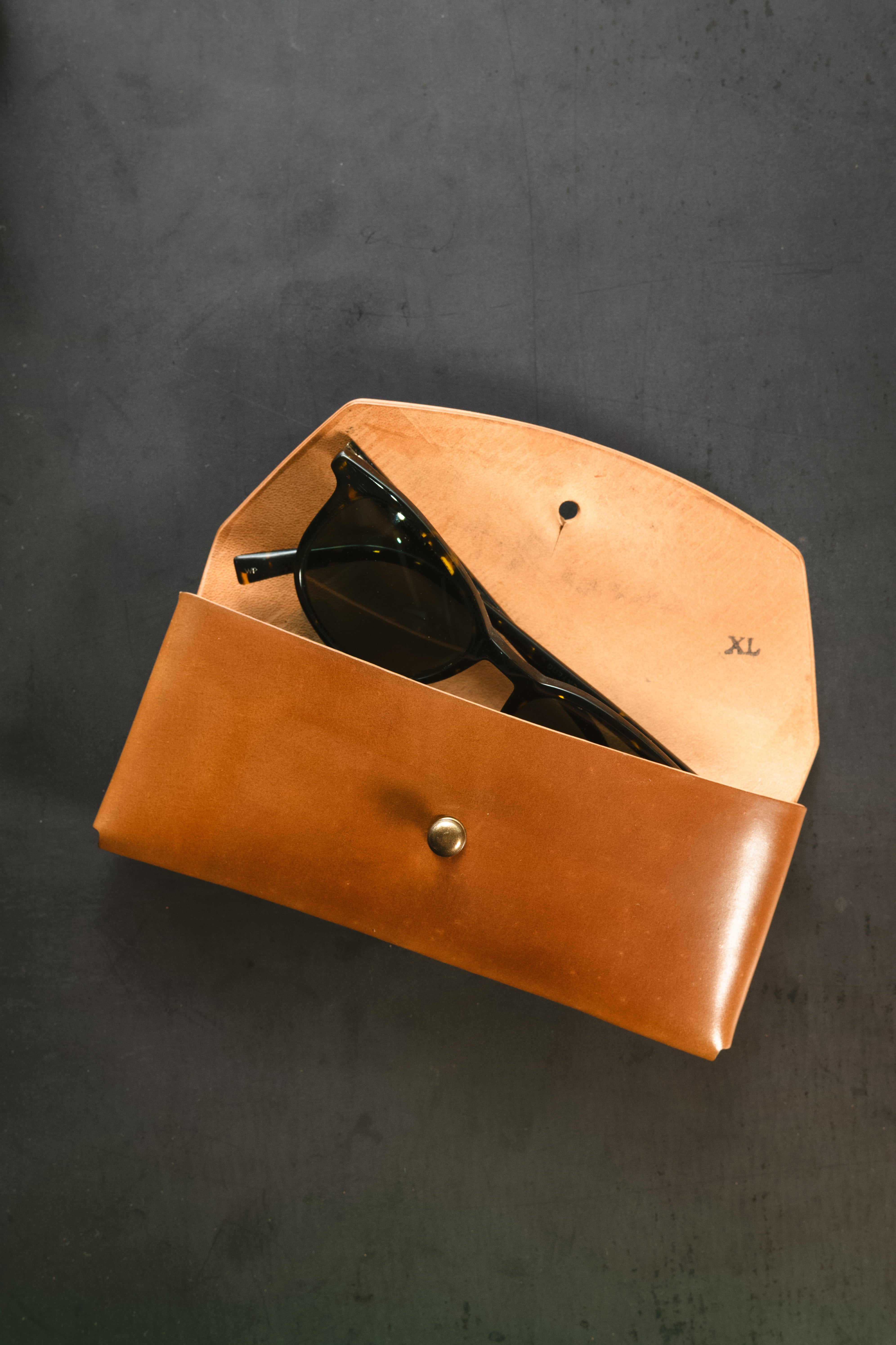 Glasses Case - Bourbon Horween Shell Cordovan