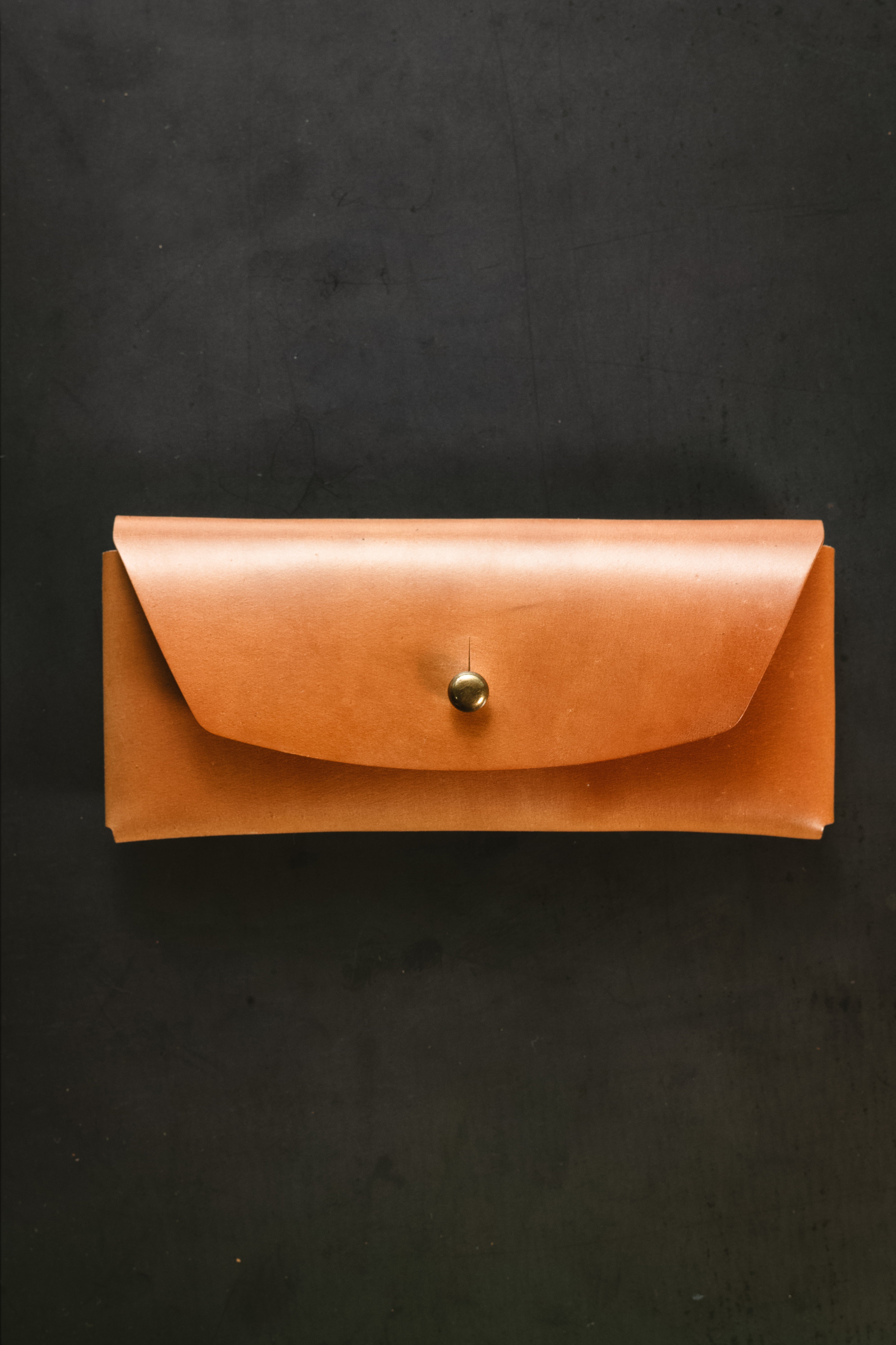 Glasses Case - Natural Horween Shell Cordovan