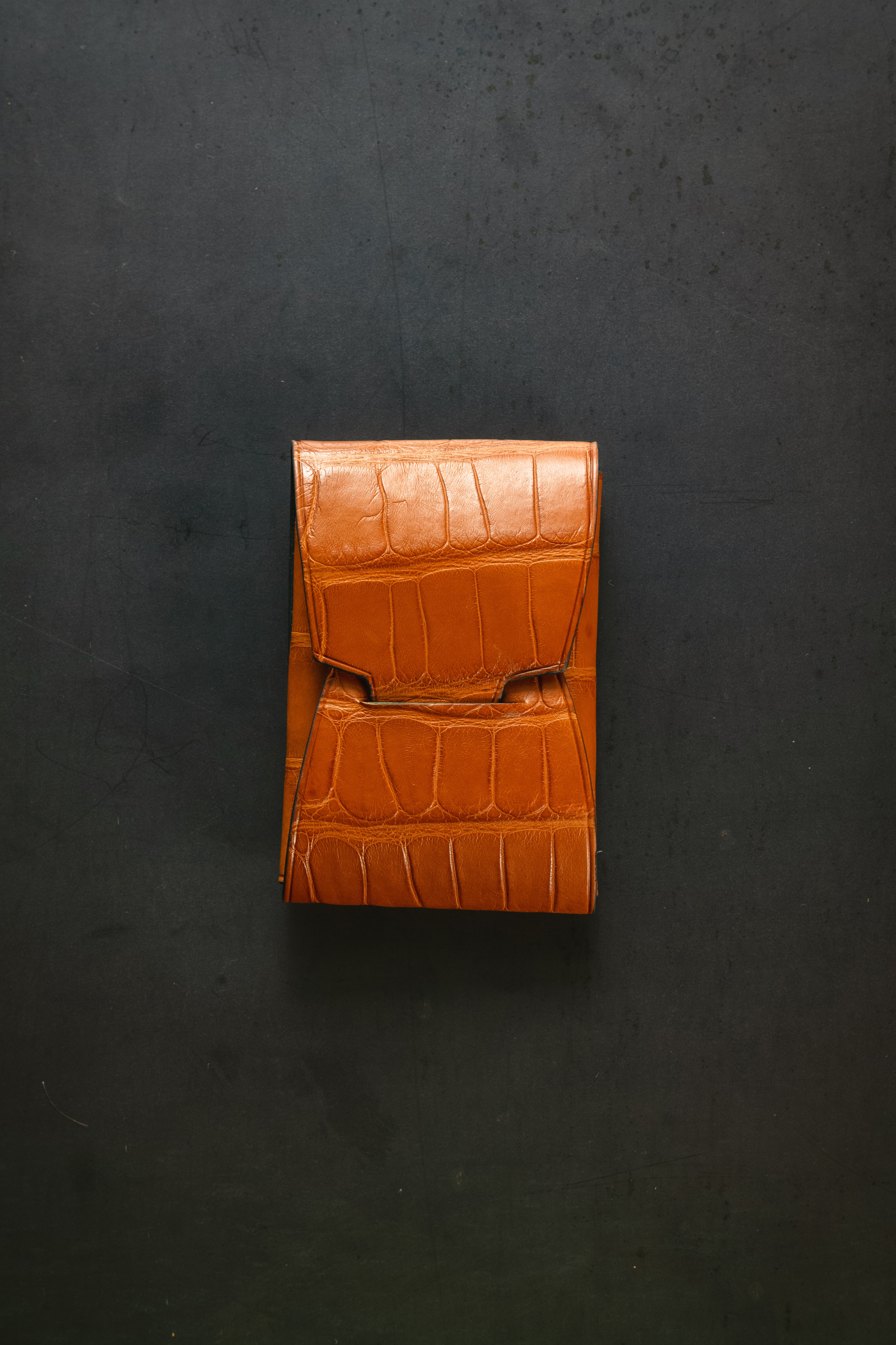 Johnny Slim - Cognac American Alligator - Option B