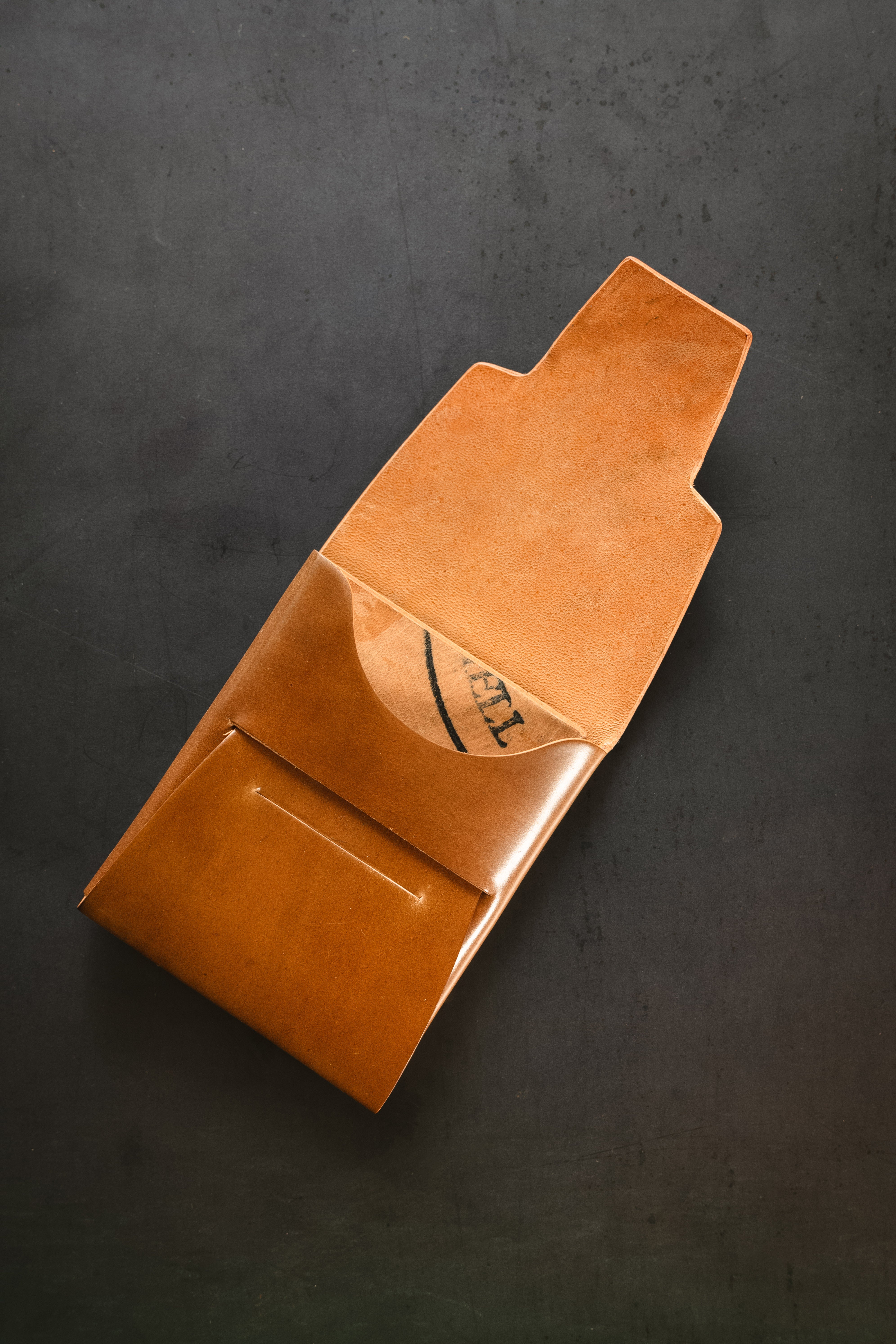 Johnny Wallet - Horween Bourbon Shell Cordovan