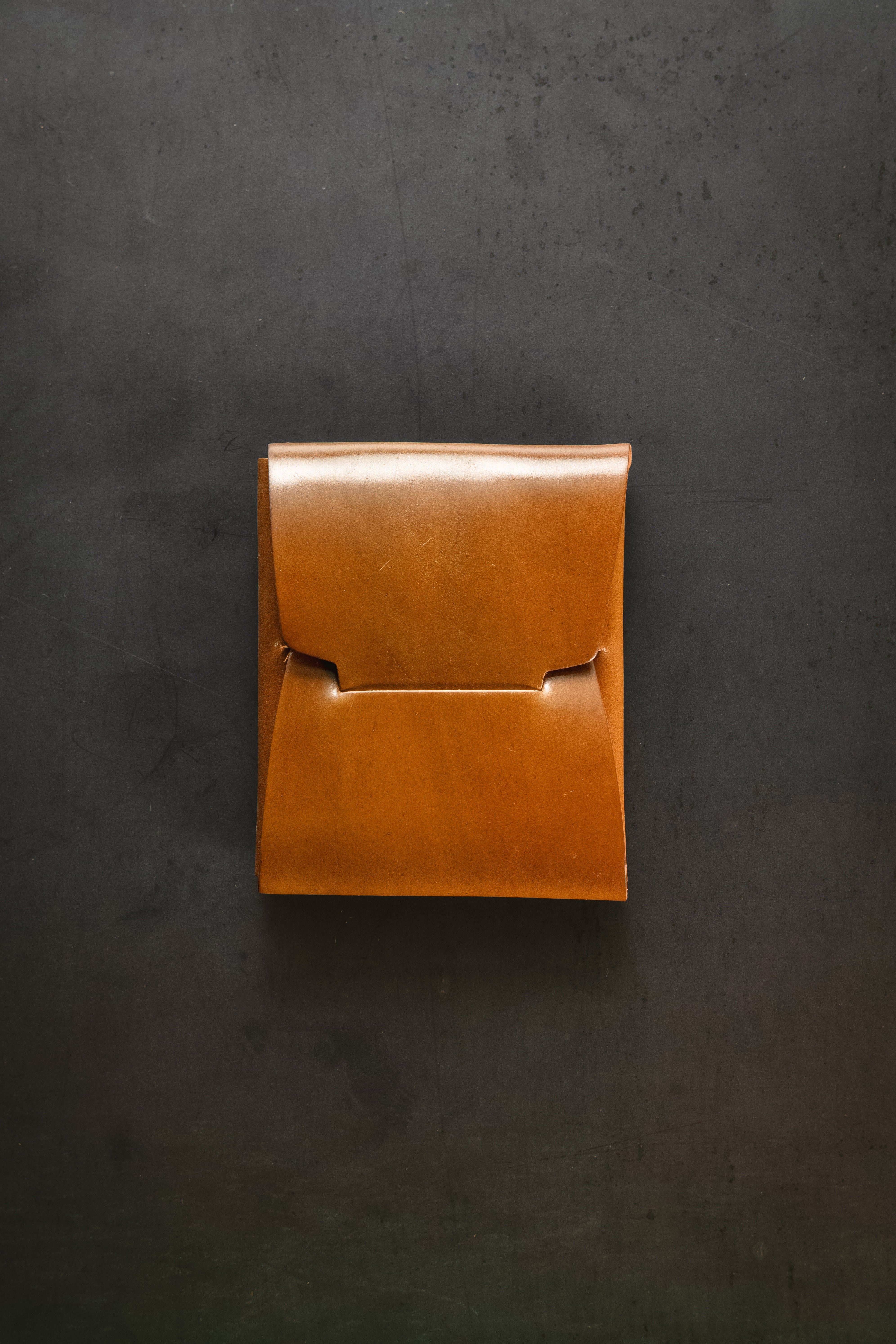 Johnny Wallet - Horween Bourbon Shell Cordovan