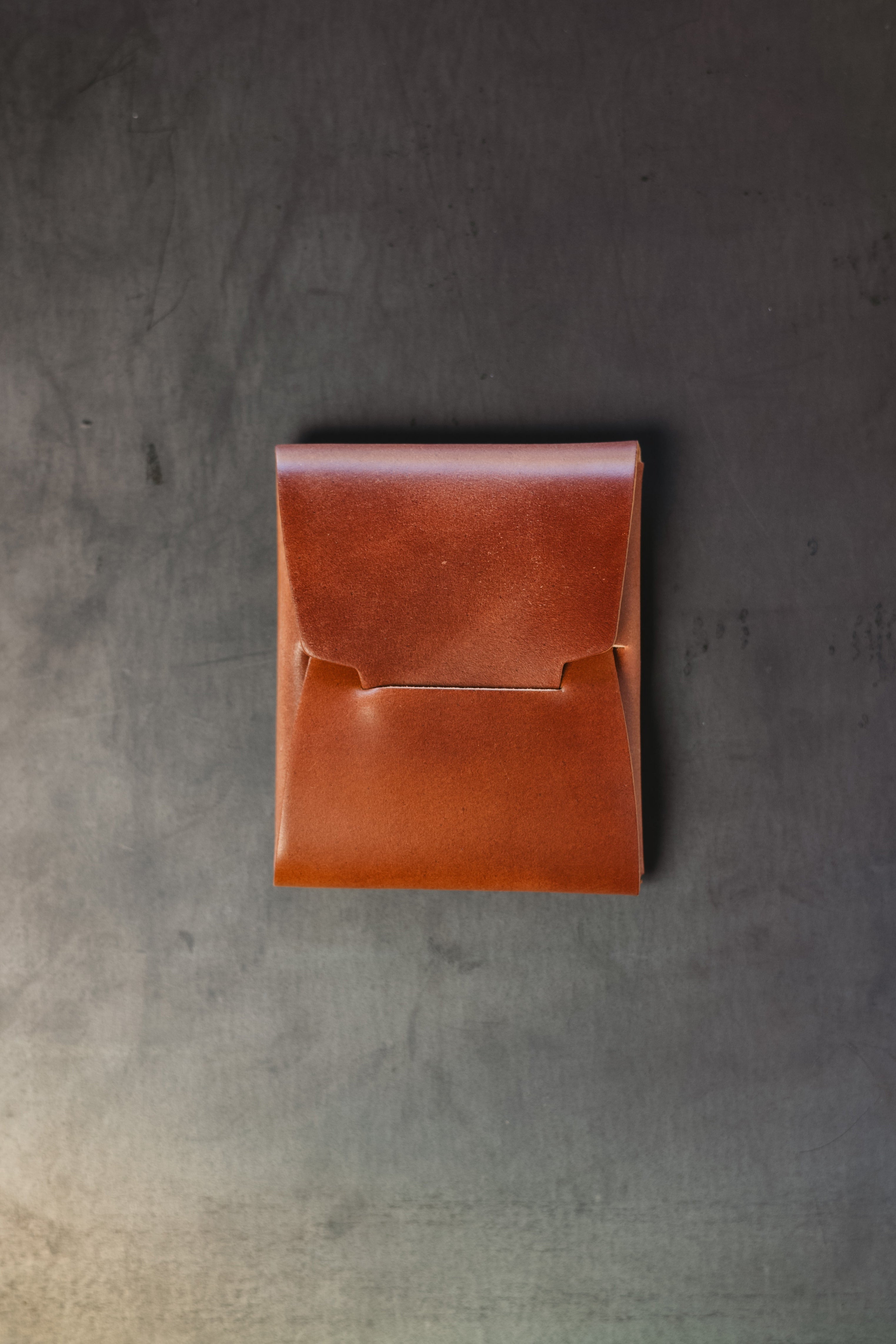 Johnny Wallet - Marbled Garnet Horween Shell Cordovan