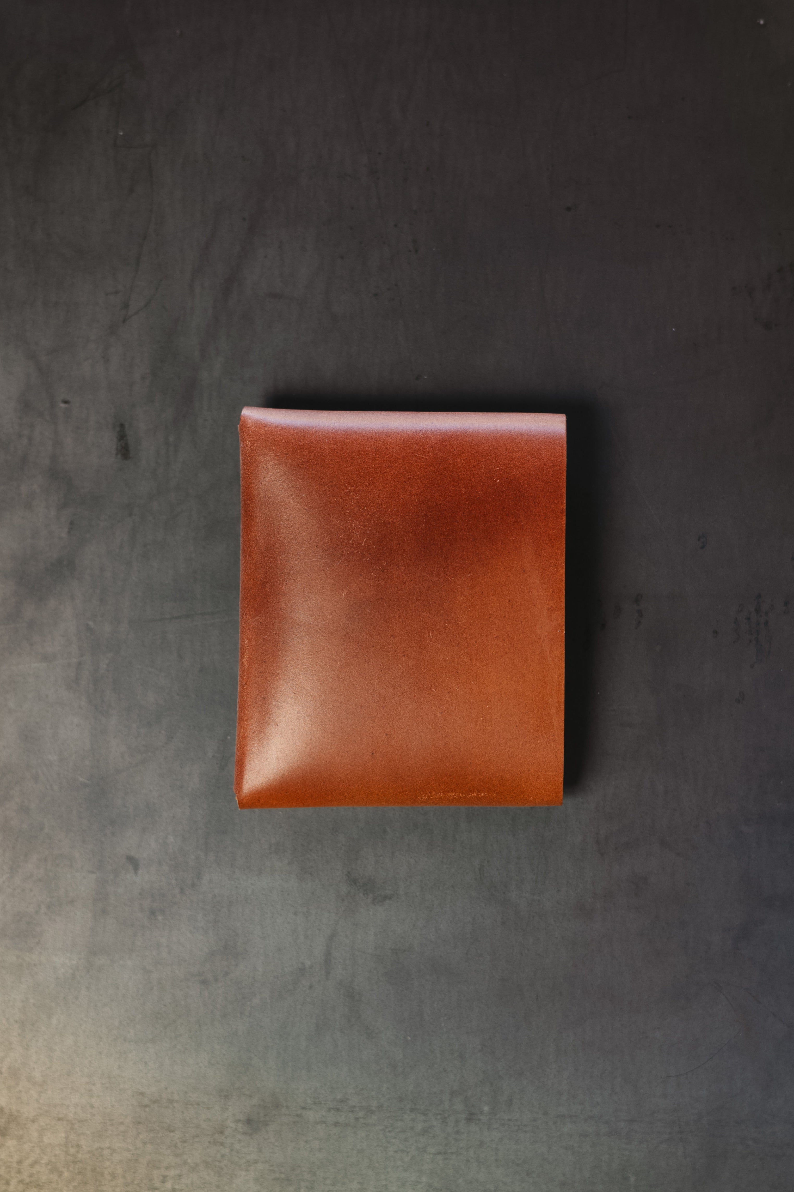 Johnny Wallet - Marbled Garnet Horween Shell Cordovan