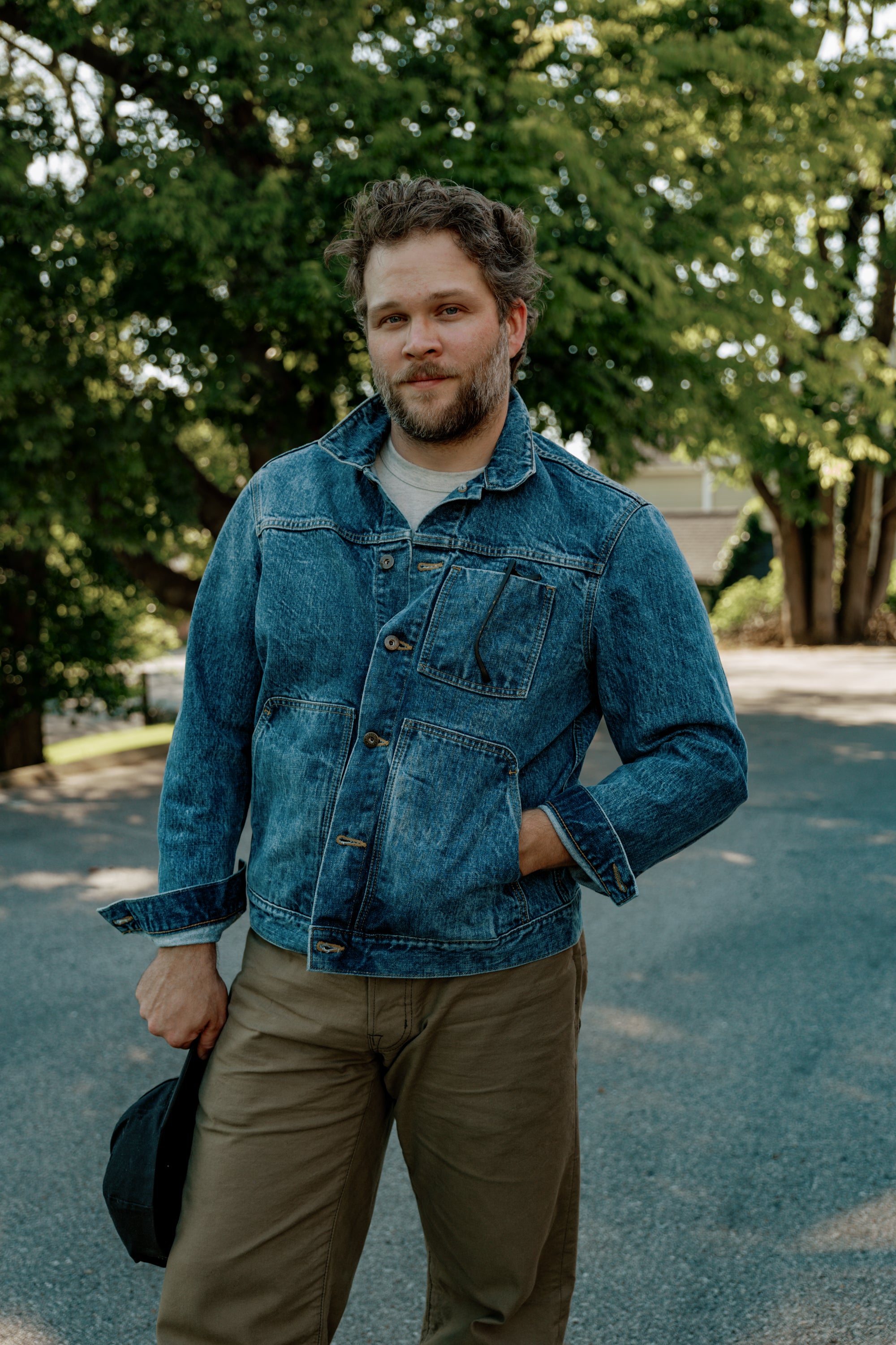 Wayman Jacket - Stonewashed Japanese Denim - Preorder - August Delivery
