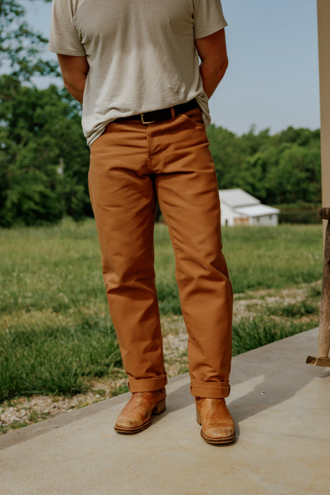 Stratton Taper Fit Jeans Duck Cloth