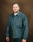 Amos Chore Coat - Vidalia Indigo Selvedge Denim - One Off - Large