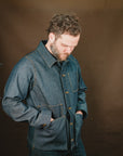 Amos Chore Coat - Vidalia Indigo Selvedge Denim - One Off - Large