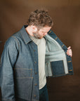 Amos Chore Coat - Vidalia Indigo Selvedge Denim - One Off - Large